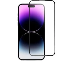 BlueStar Grūdintas stiklas iPhone 14 PRO MAX (pilnas klijavimas) Blue Star 5D juodas