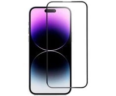 Tempered glass to iPhone 14 PRO MAX (full glue) Blue Star 5D juodas