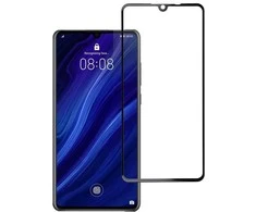 Tempered glass to Huawei P30 (full glue / case friendly) Blue Star 5D juodas