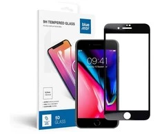 Tempered glass to iPhone 7 / 8 PLUS (full glue) Blue Star 5D juoda