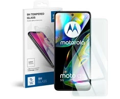 Tempered glass to Motorola G82 Blue Star