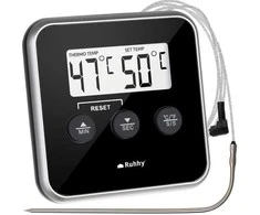 Kitchen thermometer with Ruhhy probe