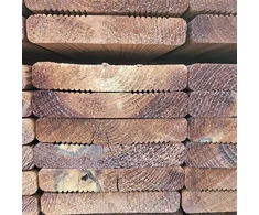 Terrace board. 21x120x3000 mm. impregnated. ruda