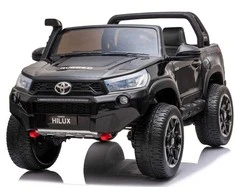 Akumuliatorinis automobilis vaikams Jokomisiada Toyota Hilux PA0250 | spalva: juoda