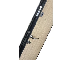 Steel entrance door for apartment OPTIM-00. left. 205x96x8cm