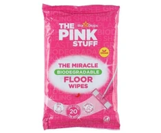 The_Pink_Stu The Rožinė Stuff Bilogiškai skaidžios drėgnos Servetėlės Floor The Rožinė Stuff 20vnt. The Miracle