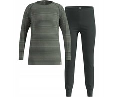 Termo apatiniai - Odlo Set long ACTIVE WARM SET dydis 140 cm Pilkas