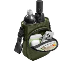 TOMTOC GameOn-G50 Switch 2 JoyCarry Sling Bag (žalias)