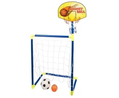 None Žaisliniai futbolo vartai su krepšinio lenta 520062011