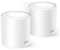 TP-LINK Maršrutizatorius Deco X1500 (2pcs) AC1900 Wireless 802.11ax/1500Mbps LAN/WAN Baltas EU