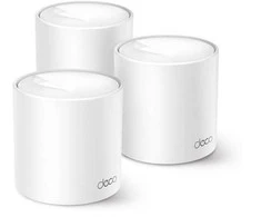 TP-Link Wi-Fi Maršrutizatorius Deco X1500 AC1900 (3pack), 1500Mbps, LAN/WAN, 802.11ac, Wi-Fi 6, Baltas EU
