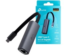 TP-LINK UE302C USB 3.0 Type-C iki 2.5 Gigabit Ethernet tinklo adapteris | TP-LINK