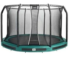 Salta Trampoline Premium Ground Combo 396cm Žalias
