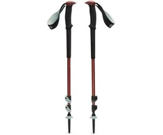 Black Diamond Juodas Diamond Trekking poles Juodas Diamond Trail Trekking Poles Iron Raudona