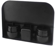 Oem Triple cup holder juodas