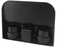 Oem Triple cup holder juodas