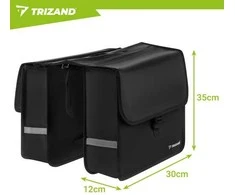 Trizand 28L Double Bicycle Pannier