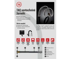 Maišytuvo žarnelė Tucai Taq Grif M10, L17, V1/2”, 30 cm