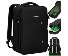 Trizand juodas hiking backpack 42x32x40cm