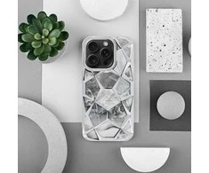 OEM dėklas, skirtas iPhone 14, Twinkis sidabrinis