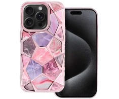 OEM dėklas, skirtas iPhone 15 PRO MAX, Twinkle, rožinis