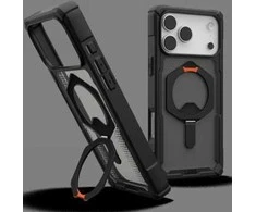 Dėklas Urban Armor Gear UAG Plasma XTE Magsafe,Juodas/Pop Oranžinis - iPhone 17 Pro Max