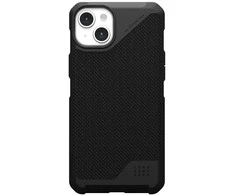 UAG Urban Armor Gear dėklas METROPOLIS LT suderinamas su MagSafe, skirtas IPHONE 15 Plus kevlar juodas
