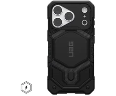 Dėklas UAG Urban Armor Gear case Monach Pro compatible with MagSafe for IPHONE 18 Pro /17 Pro carbon fiber