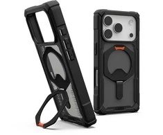 Dėklas Urban Armor Gear UAG Plasma XTE MagSafe Case for iPhone 17 Pro - Juodas and Oranžinis