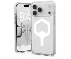 Urban Armor Gear UAG Plyo MagSafe dėklas, skirtas iPhone 17 Pro Max – skaidrus ir baltas