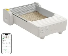 UbPet - C31 - samoczyszcząca smart kuweta dla kota o otwartej budowie