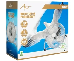 Ventiliatorius Underfloor fan Hanksair W022 chrom
