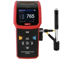 Matuoklis - Uni-T UT347A Leeb Kietumo Matuoklis Su Bluetooth, 900 Duomenų Rinkiniai, Pilka