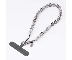 UNIQ Coehl Candy Gem Handstrap universal phone strap for hand sidabro spalvos/sidabro spalvos spar