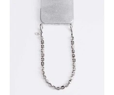 UNIQ Coehl Candy Gem Handstrap universali virvelė skirta telefonui ant rankos sidabro spalvos