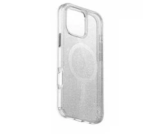 UNIQ dėklas Coehl Lumino Apple iPhone 16 Pro Max 6.9″ Magnetic Charging sparkling sidabrinis