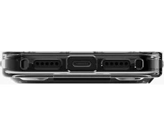 UNIQ Heldro Air Dėklas skirtas Apple iPhone 17 Pro Magclick Charging juodos spalvos