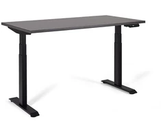 UNIQUE ACTIVE I Electric desk 140x70 cm Juodas