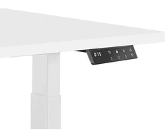 UNIQUE ACTIVE I Electric desk 160x70 cm Baltas