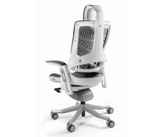 unique Wau 2 BL416 office chair, snowy/baltas fabric