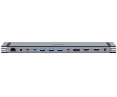 UNITEK 4K KVM DOCKING STATION, USB-C, HDMI WITH STAND