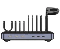 Unitek įkrovimo stotelė 3 x USB-A 20W, 3 x USB-C PD 60W, 80W