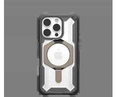 Dėklas Urban Armor Gear UAG Plasma XTE nugarėlė su MagSafe, skirta iPhone 16 Pro – Ash / Titanium