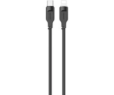 USAMS automobilinis įkroviklis 2xUSB+1xUSB-C 125W Fast Charge transparent juodas CC158CC01 (US-CC158)