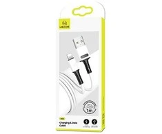 USAMS USB-C laidas su „Lightning“ 20W 1.2m PD greito įkrovimo „Lithe“ serijos žalias SJ566USB04 (US-SJ566)
