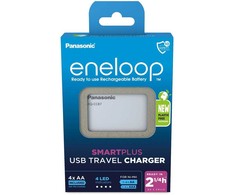 Panasonic „Smartplus“ USB + 4 x AA „Eneloop“ 2000 mAh baterijos