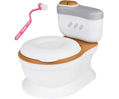 Jokomisiada Children's potty - singing toilet with tissue storage ZA5210