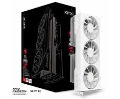 Vaizdo plokštė XFX Radeon RX 9060 XT Swift Baltas trijų ventiliatorių 16GB OC