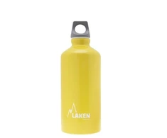 Vanduo bottle Laken. yellow col.. aliuminio. 0.6 l