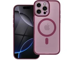 OEM dėklas, skirtas iPhone 17 Pro Max / 18 Pro Max (žemas kameros kraštas), „Variete Mag Cover“, suderinamas su „MagSafe“ violetinė